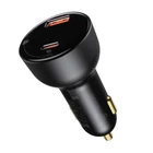 Kép 5/11 - Baseus Superme USB autós töltő, USB-C, 100W + USB-C kábel (fekete)