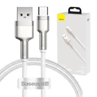 Kép 1/7 - USB-kábel USB-C-vel Baseus Cafule-hez, 66 W, 1 m (fehér)