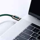 Kép 9/11 - Baseus USB-C-USB-C kijelzőkábel, 100 W, 2 m (zöld)