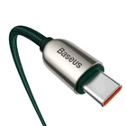Kép 4/11 - Baseus USB-C-USB-C kijelzőkábel, 100 W, 2 m (zöld)