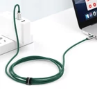 Kép 7/11 - Baseus USB-C-USB-C kijelzőkábel, 100 W, 2 m (zöld)