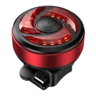Kép 1/3 - Superfire kerékpár hátsó lámpa BTL02, USB, 330mAh