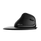 Kép 4/5 - Wireless Ergonomic Mouse Delux M618XSD BT+2.4G RGB