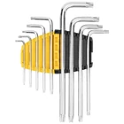 Kép 2/3 - Deli Tools EDL3091 Torx imbuszkulcs készlet, 1,5-10 mm (ezüst)
