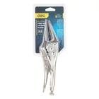 Kép 5/5 - Deli Tools EDL20015B zárófogó 9" (ezüst)