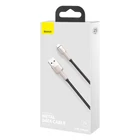 Kép 6/7 - Baseus Cafule USB-Lightning kábel, 2,4A, 0,25 m (fekete)