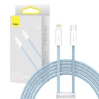 Kép 1/8 - Kabel USB-C do Lightning Baseus Dynamic Series, 20W, 2m (niebieski)