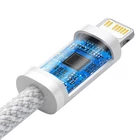 Kép 5/8 - Baseus Dynamic Series USB-C-Lightning kábel, 20 W, 2 m (fehér)