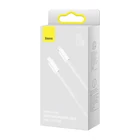 Kép 7/8 - Baseus Dynamic Series USB-C-Lightning kábel, 20 W, 2 m (fehér)