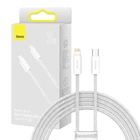 Kép 1/8 - Baseus Dynamic Series USB-C-Lightning kábel, 20 W, 2 m (fehér)