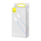 Kép 7/8 - Baseus Dynamic Series USB-C-Lightning kábel, 20 W, 1 m (kék)