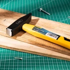 Kép 5/7 - Deli Tools EDL442005 mérnöki kalapács 0,5 kg (sárga)