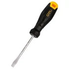 Kép 1/2 - Deli Tools EDL6250751 hornyos csavarhúzó 5x75mm (fekete)