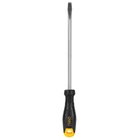 Kép 2/2 - Deli Tools EDL6282001 hornyos csavarhúzó, 8x200mm (fekete)