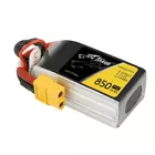 Kép 4/5 - Tattu akkumulátor 850mAh 11.1V 75C 3S1P XT60 csatlakozó