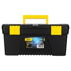 Kép 4/6 - Deli Tools EDL432417 szerszámosláda 15'' (sárga)