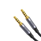 Kép 1/4 - UGREEN AV183 mini jack 3,5 mm-es kábel, AUX, 3 m (fekete)