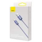 Kép 5/6 - Kabel USB do Lightning Baseus Crystal Shine, 2.4A, 1.2m (fioletowy)