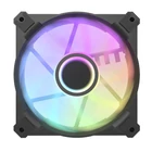 Kép 2/8 - Darkflash INF8 ARGB számítógépes ventilátor 3 az 1-ben szett, 120x120 (fekete)