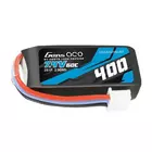 Kép 1/5 - GensAce 400mAh 7,4V 60C 2S1P JST akkumulátor