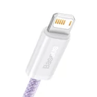 Kép 3/6 - Baseus Dynamic USB-Lightning kábel, 2,4A, 2m (lila)