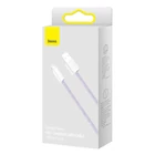 Kép 6/6 - Baseus Dynamic USB-Lightning kábel, 2,4A, 2m (lila)