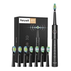 Kép 1/2 - Szczoteczka soniczna do zębów z zestawem końcówek FairyWill FW-E11 (Czarna)