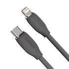 Kép 6/7 - Baseus Jelly USB-C-Lightning kábel, 20W, 1,2m (fekete)