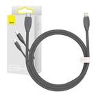 Kép 7/7 - Baseus Jelly USB-C-Lightning kábel, 20W, 1,2m (fekete)