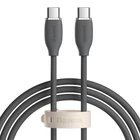 Kép 1/7 - USB-C -kábel a USB-C Baseus Jelly, 100W, 1,2m (fekete)