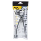 Kép 4/4 - Bőrlyukasztó 9" Deli Tools EDL1919C (ezüst)