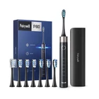 Kép 1/2 - Szczoteczka soniczna do zębów z zestawem końcówek i etui FairyWill FW-P80 (Czarna)