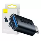 Kép 1/6 - Adapter USB-C do USB-A Baseus Ingenuity, OTG (niebieski)