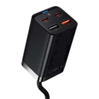 Kép 4/6 - Baseus GaN3 Pro gyorstöltő, 2x USB-C, 2x USB, 65W (fekete)
