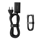 Kép 3/6 - Baseus GaN3 Pro gyorstöltő, 2x USB-C, 2x USB, 65W (fekete)