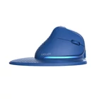 Kép 5/6 - Bezprzewodowa mysz pionowa Delux M618XSD BT+2.4G RGB (niebieska)