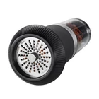 Kép 3/7 - GEFU 34631 manual grater/spiralizer Rotary grater Black, Transparent