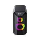 Kép 2/5 - Havit SK202 Számítógépes hangszórók 2.0 RGB (fekete)