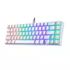 Kép 3/4 - Klawiatura mechaniczna Motospeed CK67 RGB (biała)