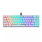 Kép 1/4 - Klawiatura mechaniczna Motospeed CK67 RGB (biała)