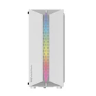 Kép 2/7 - Darkflash DK151 LED-es számítógépház + 3 RGB ventilátor (fehér)