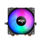 Kép 3/6 - Chłodzenie aktywne do procesora Aigo CC94 RGB (radiator + wentylator 90x90) czarne