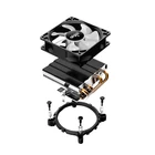 Kép 6/6 - Chłodzenie aktywne do procesora Aigo CC94 RGB (radiator + wentylator 90x90) czarne