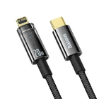 Kép 6/6 - USB-C és Lightning kábel Baseus Explorer, 20 W, 1 m (fekete)
