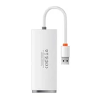 Kép 2/6 - Baseus Lite Series 4 az 1-ben USB Hub - 4x USB 3.0, 25 cm (fehér)