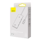 Kép 5/6 - Baseus Lite Series 4 az 1-ben USB Hub - 4x USB 3.0, 25 cm (fehér)