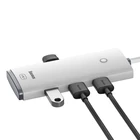 Kép 6/6 - Baseus Lite Series 4 az 1-ben USB Hub - 4x USB 3.0, 25 cm (fehér)