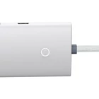 Kép 4/6 - Baseus Lite Series 4 az 1-ben USB Hub - 4x USB 3.0, 25 cm (fehér)