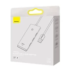 Kép 5/6 - Baseus Lite Series 4 az 1-ben hub, USB - 4x USB 3.0, 1m (fehér)