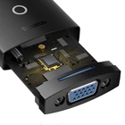 Kép 6/9 - Baseus Lite sorozatú HDMI-VGA adapter (fekete)